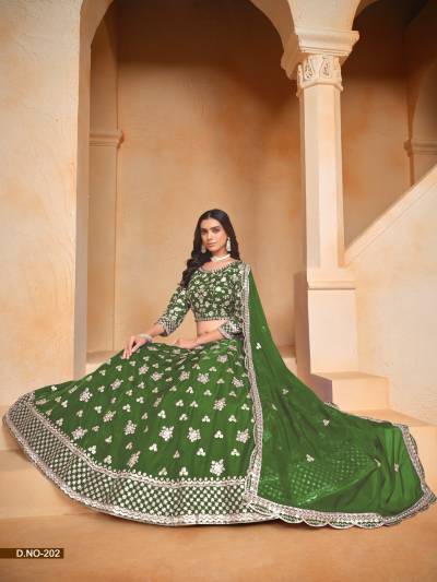 MEHVISH VOL 2 BY DANI CREATION DESIGNER LEHENGA CHOLI WHOLESALER IN INDIA 